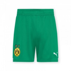 Borussia Dortmund Mens Green Goalkeeper Shorts 2022-23
