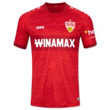 VfB Stuttgart Mens Red Away Jersey 2023-24