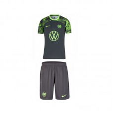 VfL Wolfsburg Kids Away Kit 2023-24