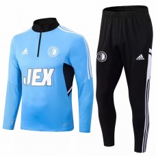 Feyenoord Blue Training Technical Football Tracksuit 2022-23