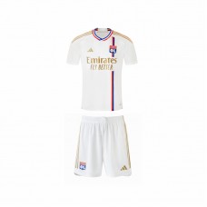 Olympique Lyonnais Kids Home Kit 2023-24