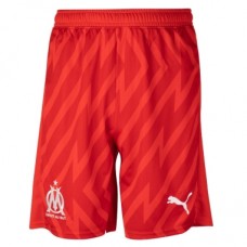Olympique de Marseille Men's Red Goalkeeper Shorts 2023-24