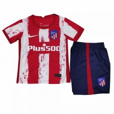 Atletico Madrid Home Kids Kit 2021 2022