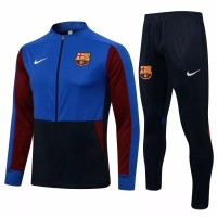 FC Barcelona Blue Training Presentation Football Tracksuit 2021-22